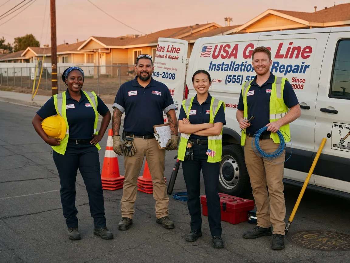 Gas Line Installation company in Tumbling Shoals, AR